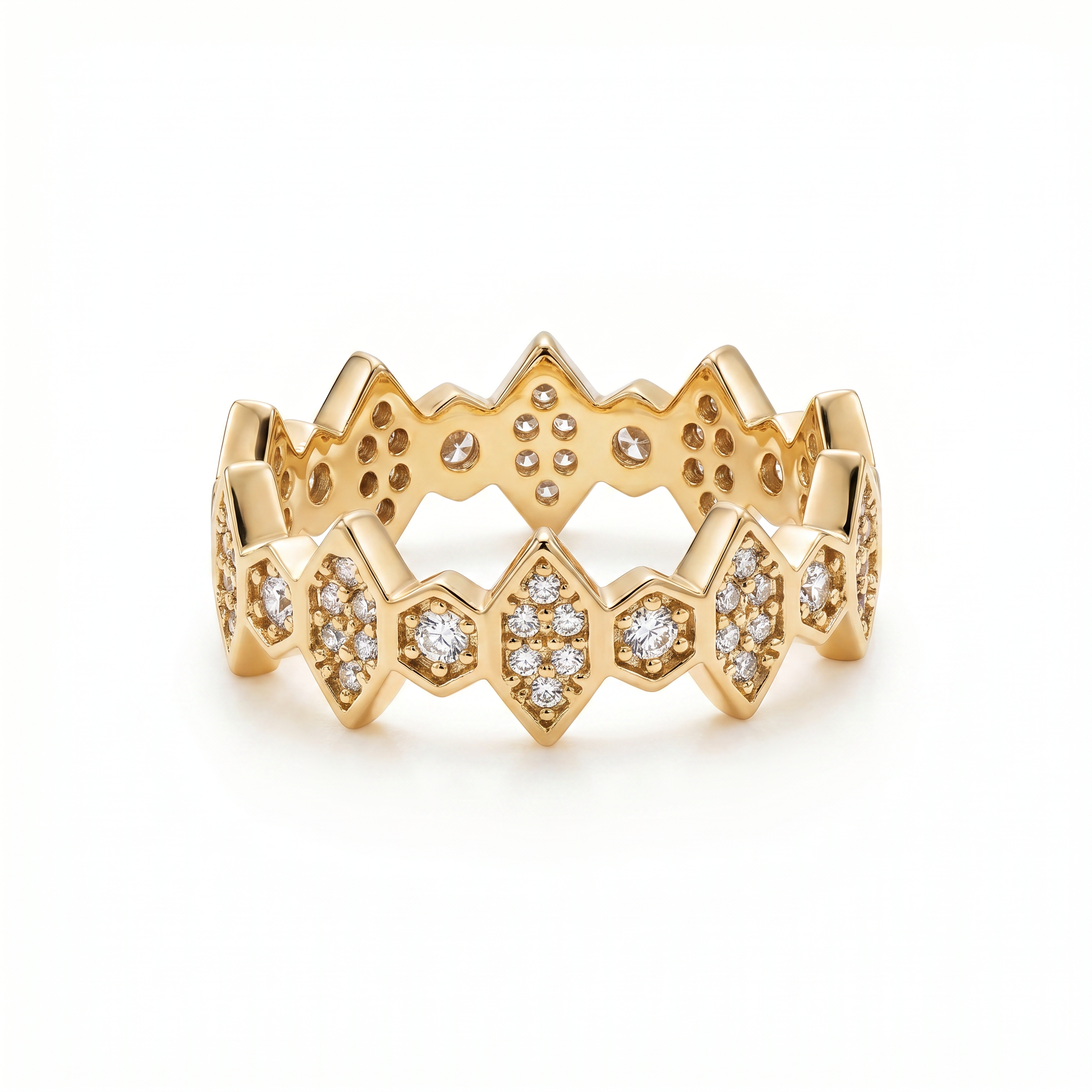 Marquise Crown Ring