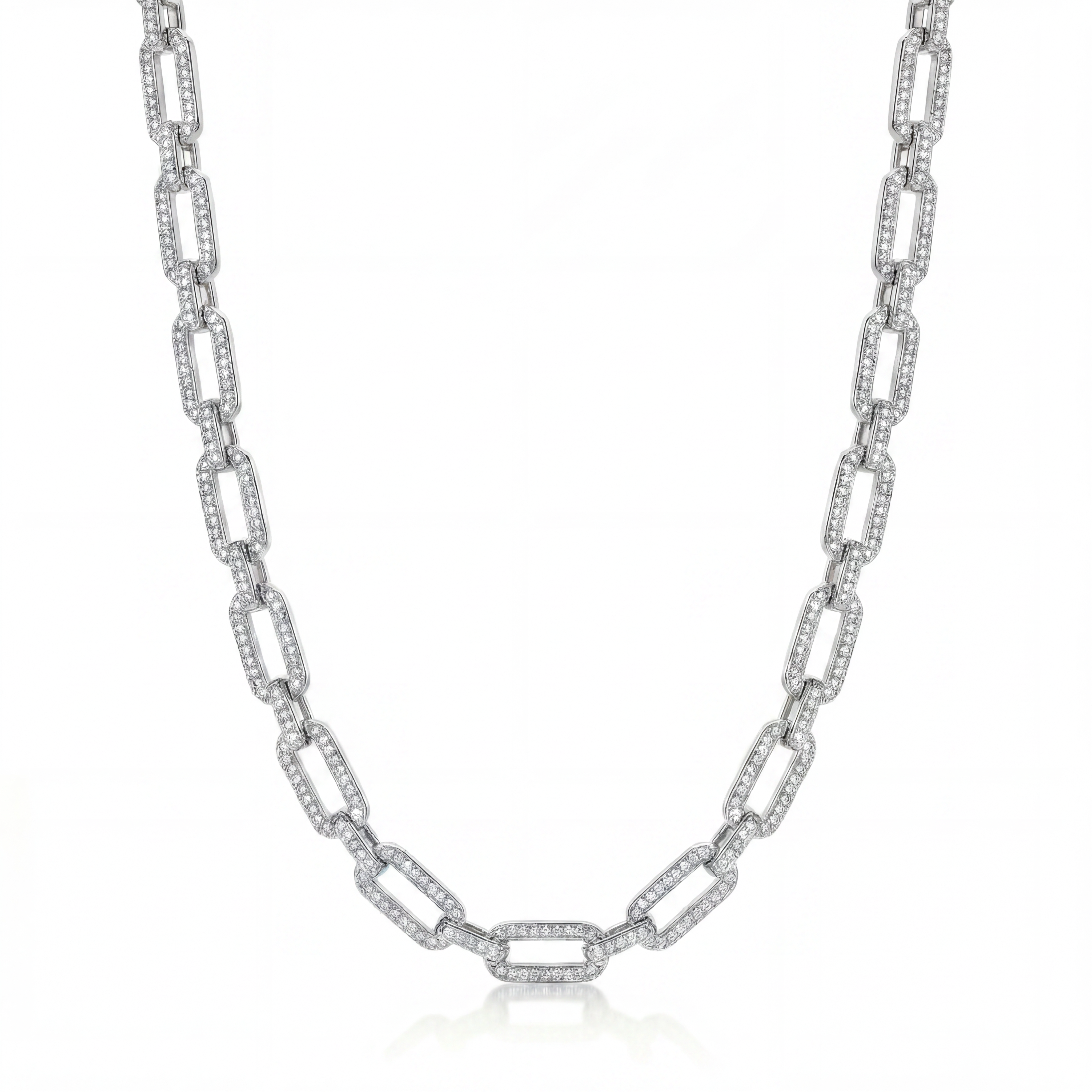 Pavé Link Necklace