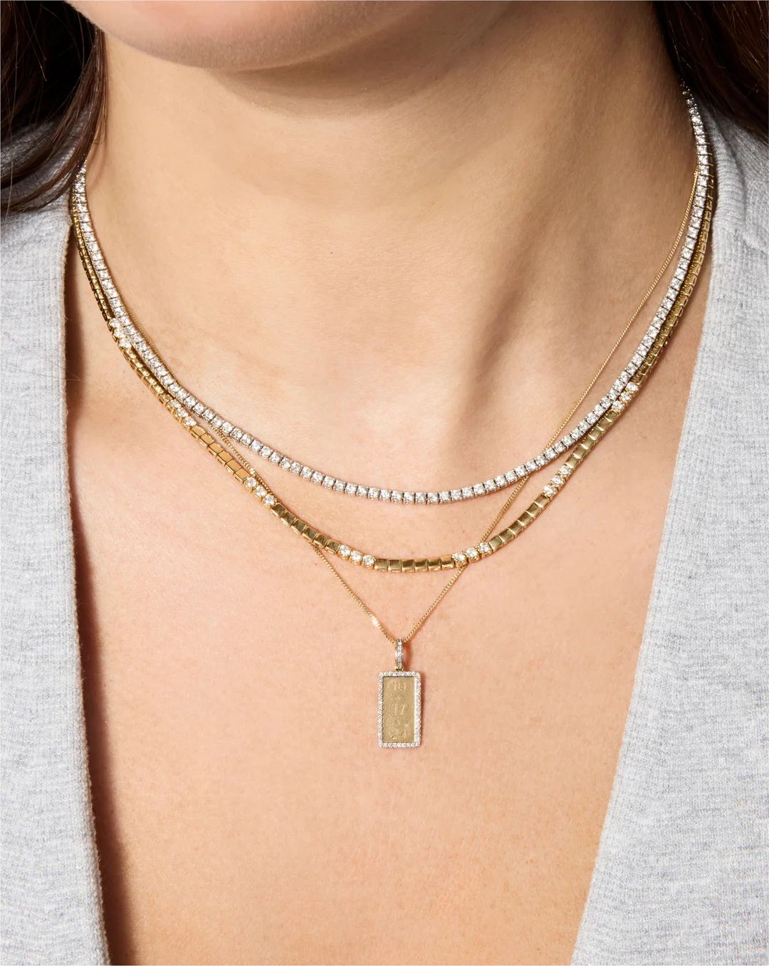 Prism Line Necklace
