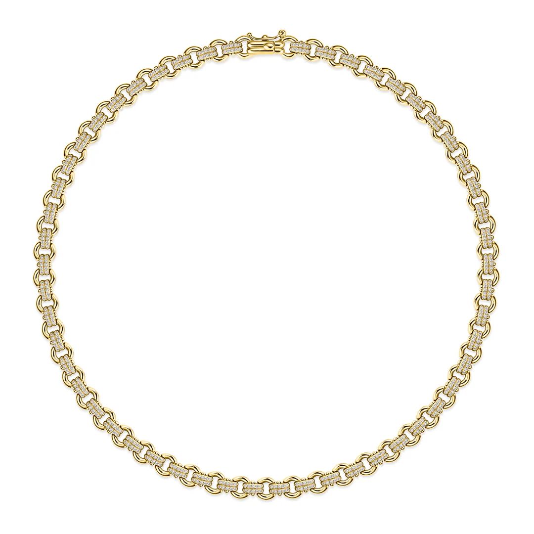 Pavé Link Necklace