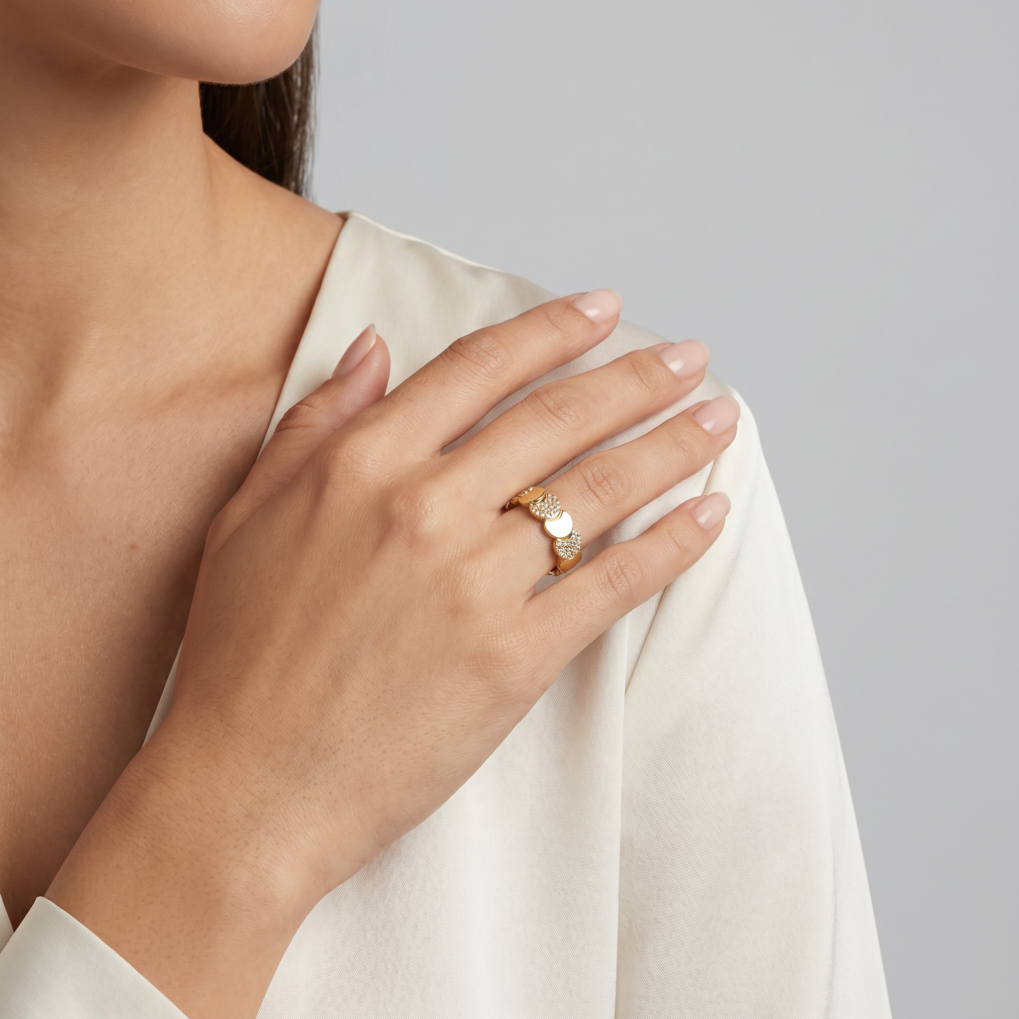 Luna Pavé Ring