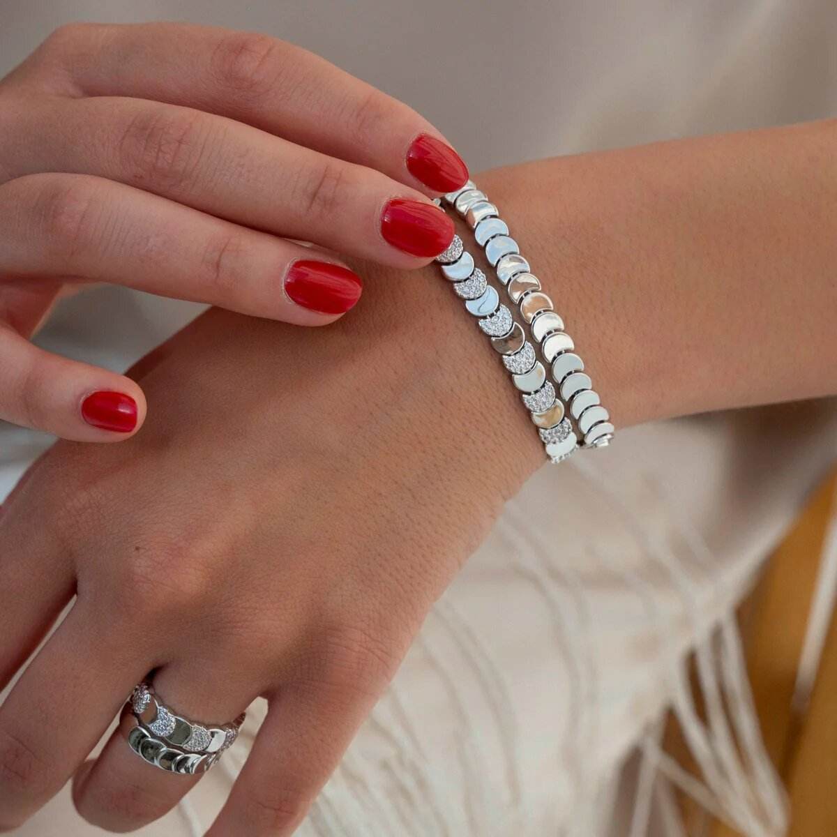 Luna Pavé Ring