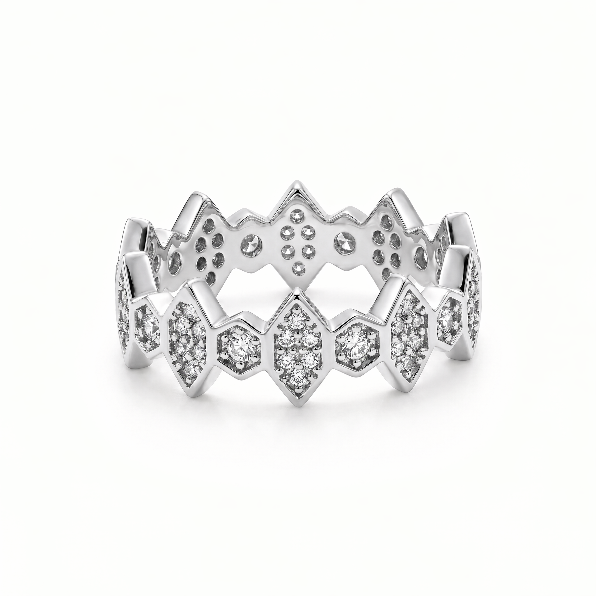 Marquise Crown Ring