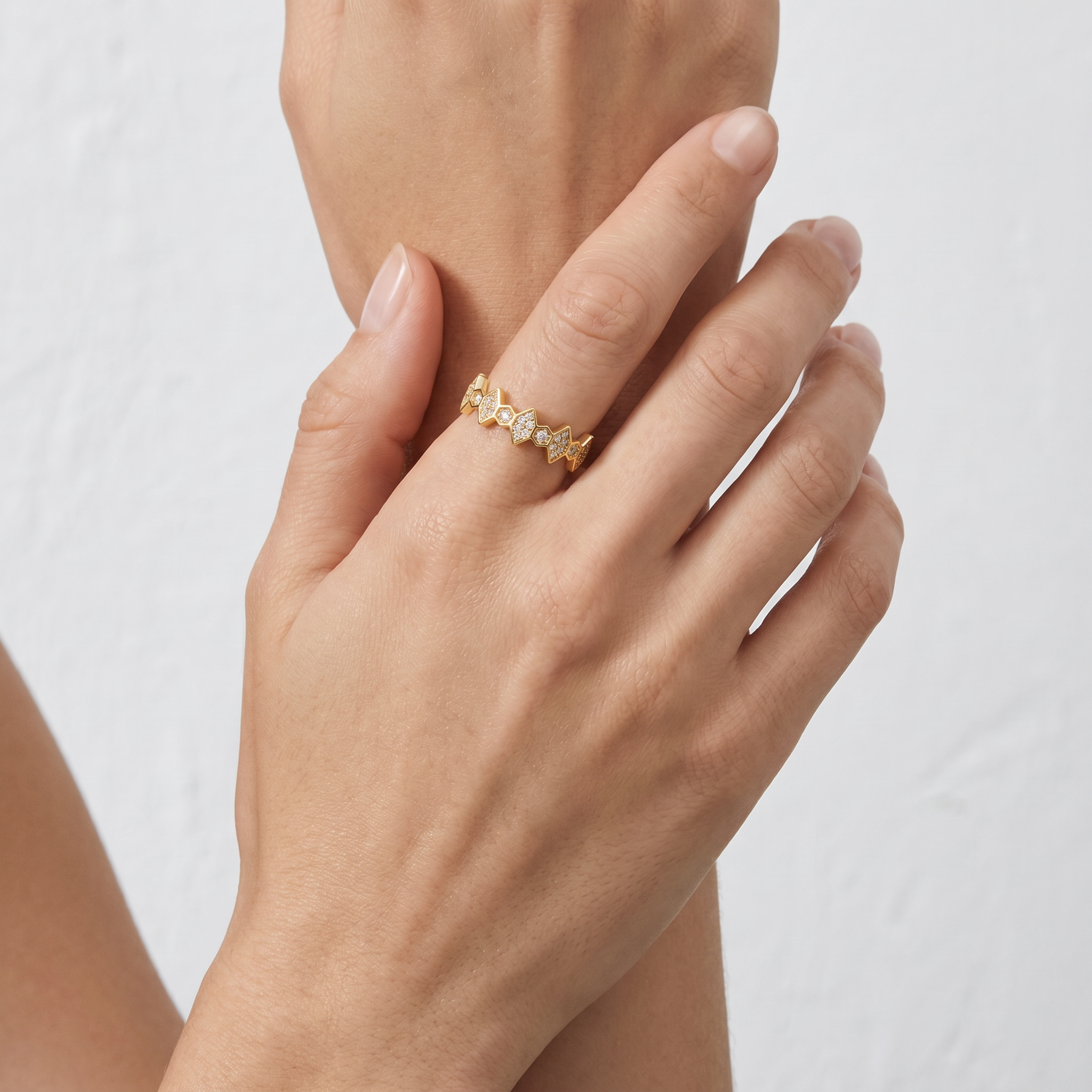 Marquise Crown Ring