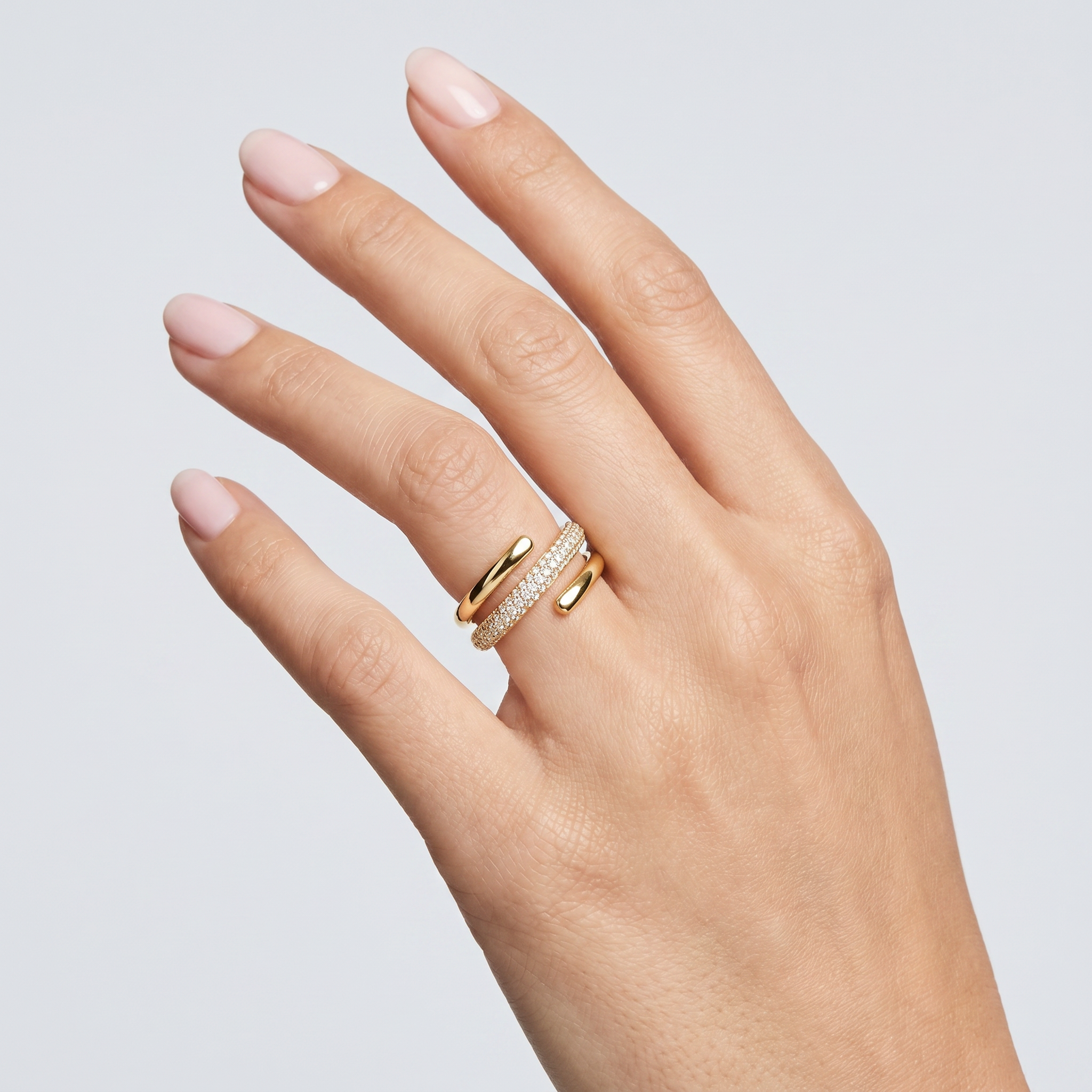 Pavé Wrap Ring