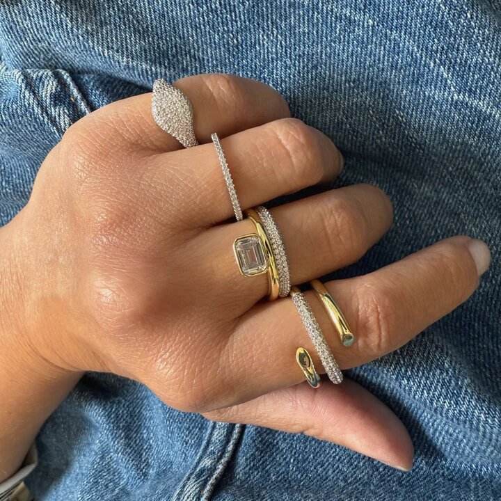 Pavé Wrap Ring