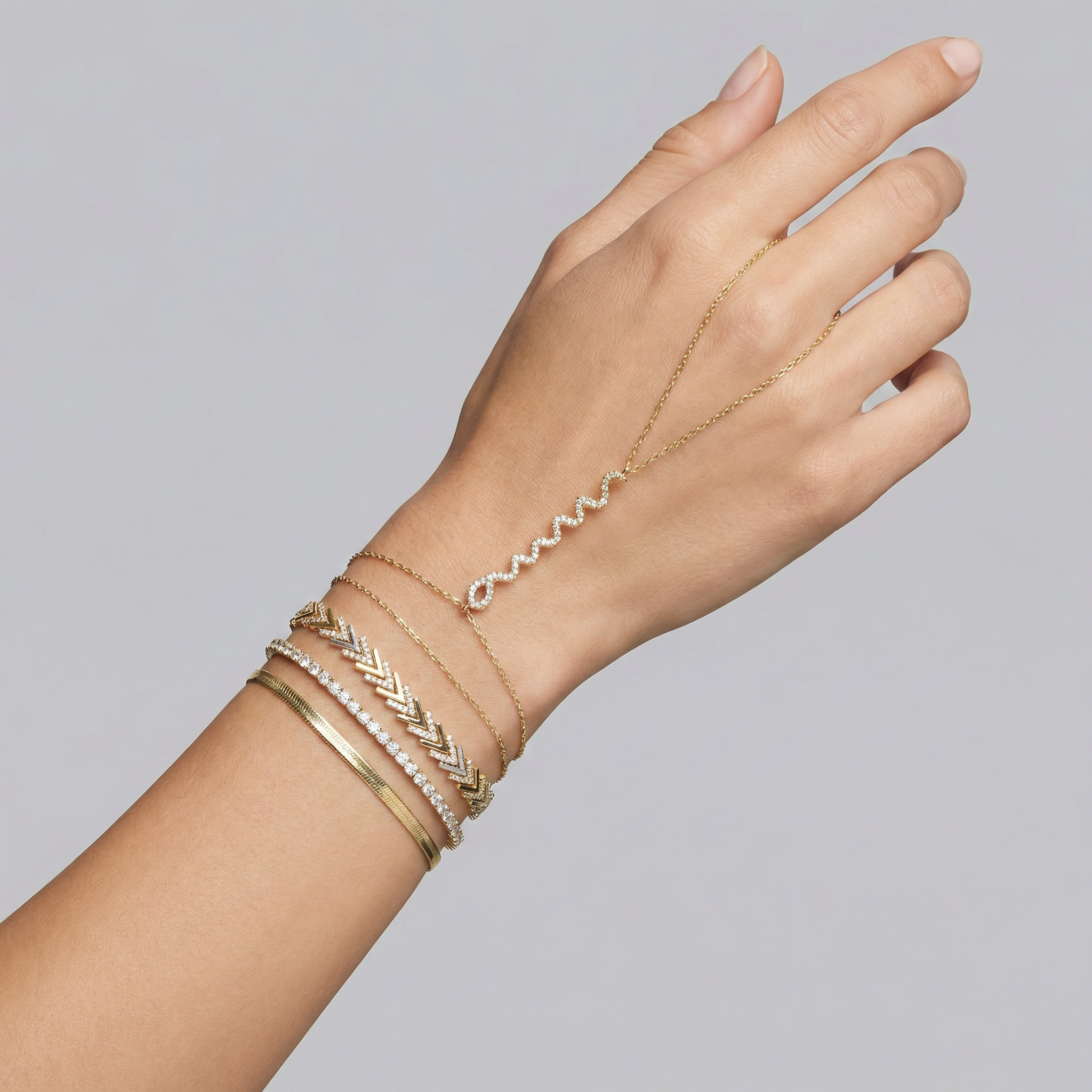 Arrow Tennis Bracelet