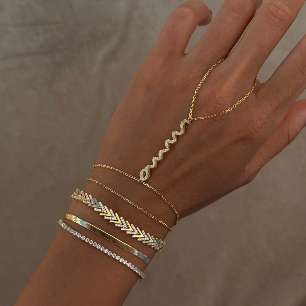 Arrow Tennis Bracelet