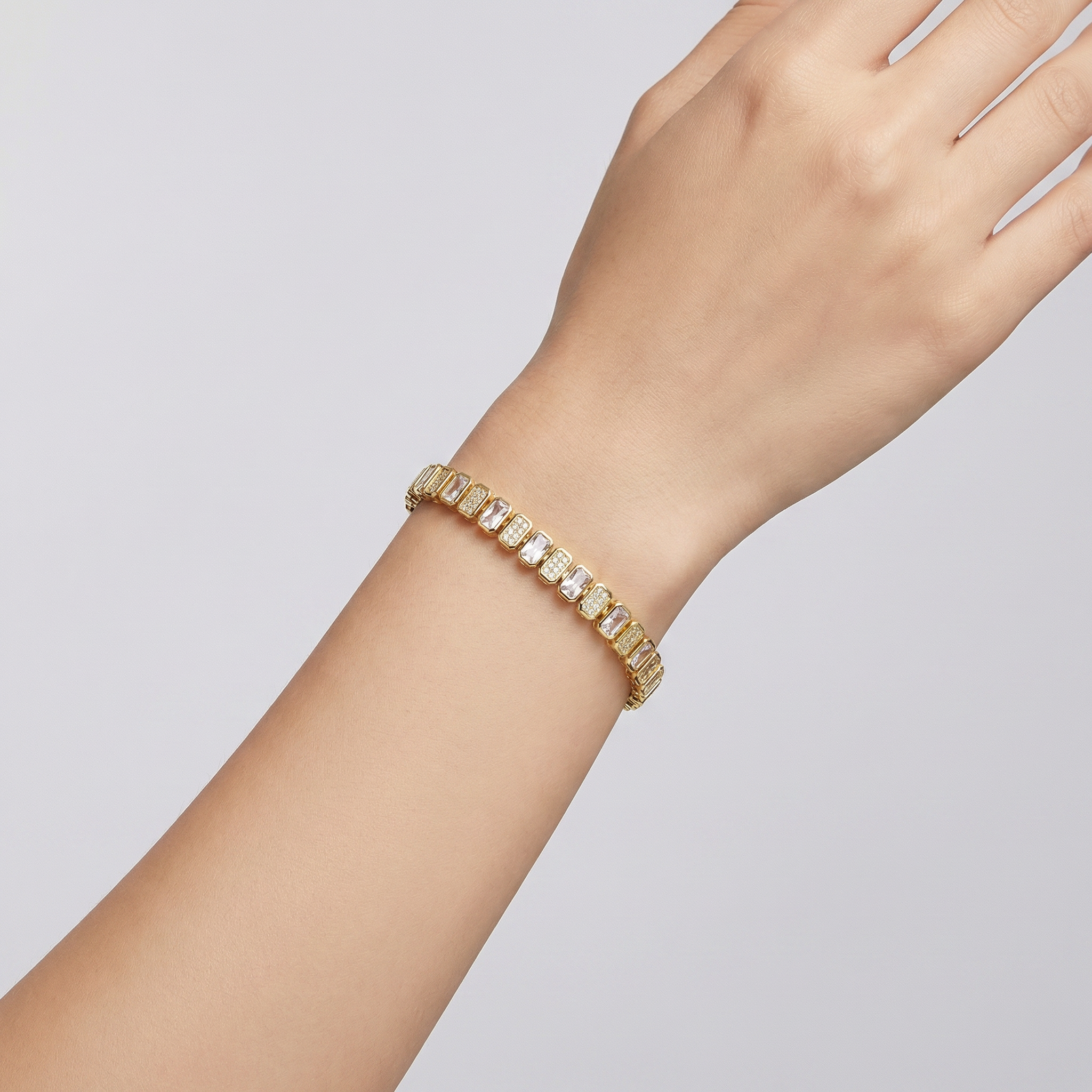 Baguette Pavé Bracelet