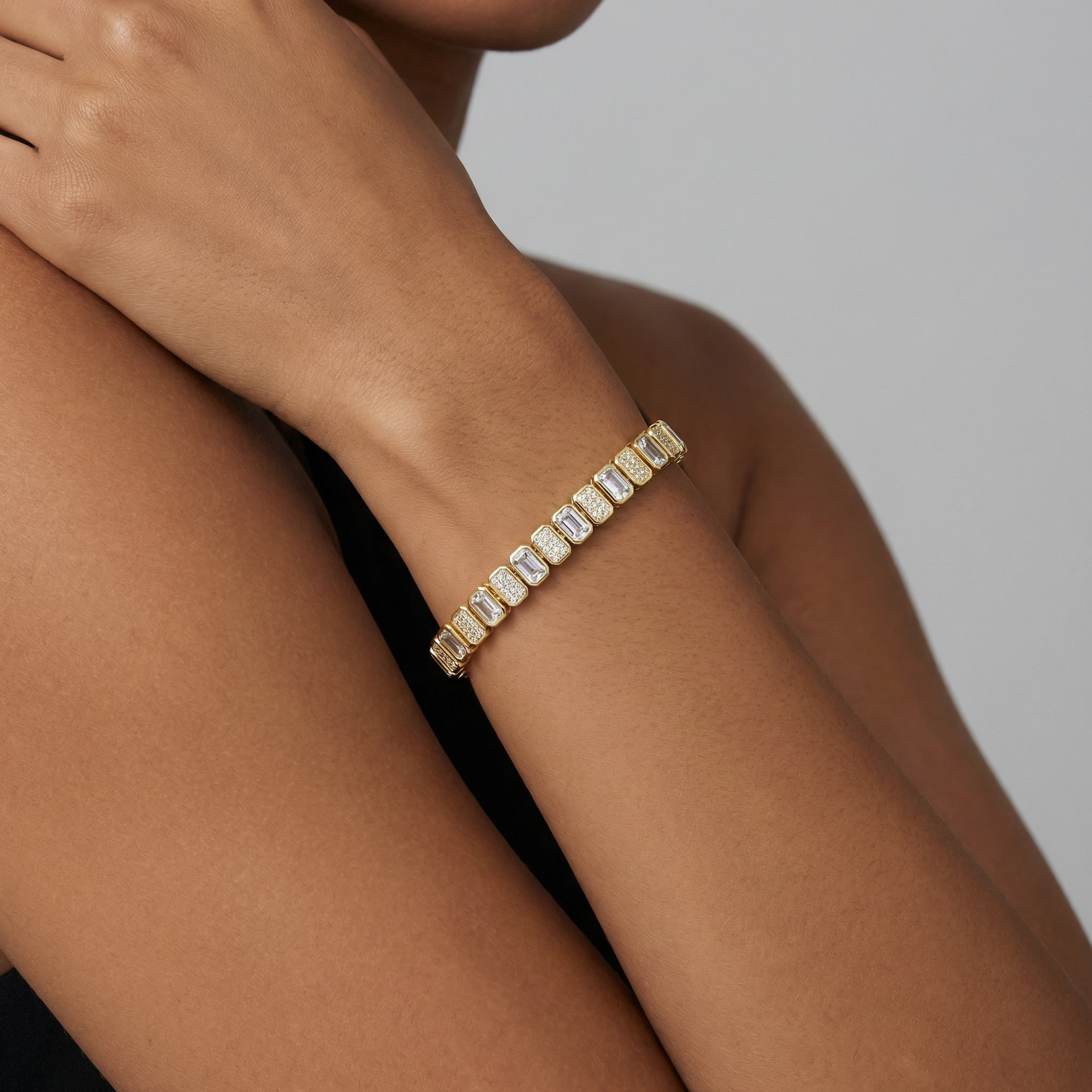 Baguette Pavé Bracelet