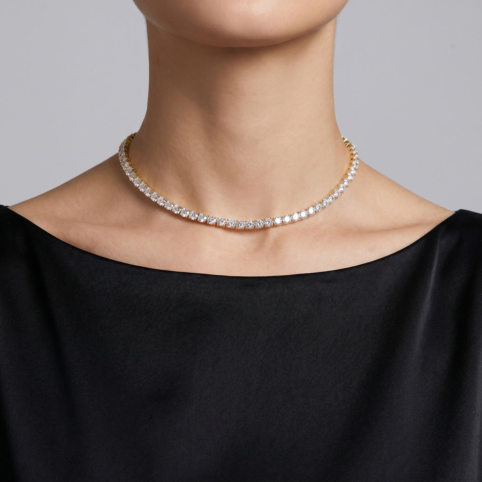 Classic Tennis Necklace