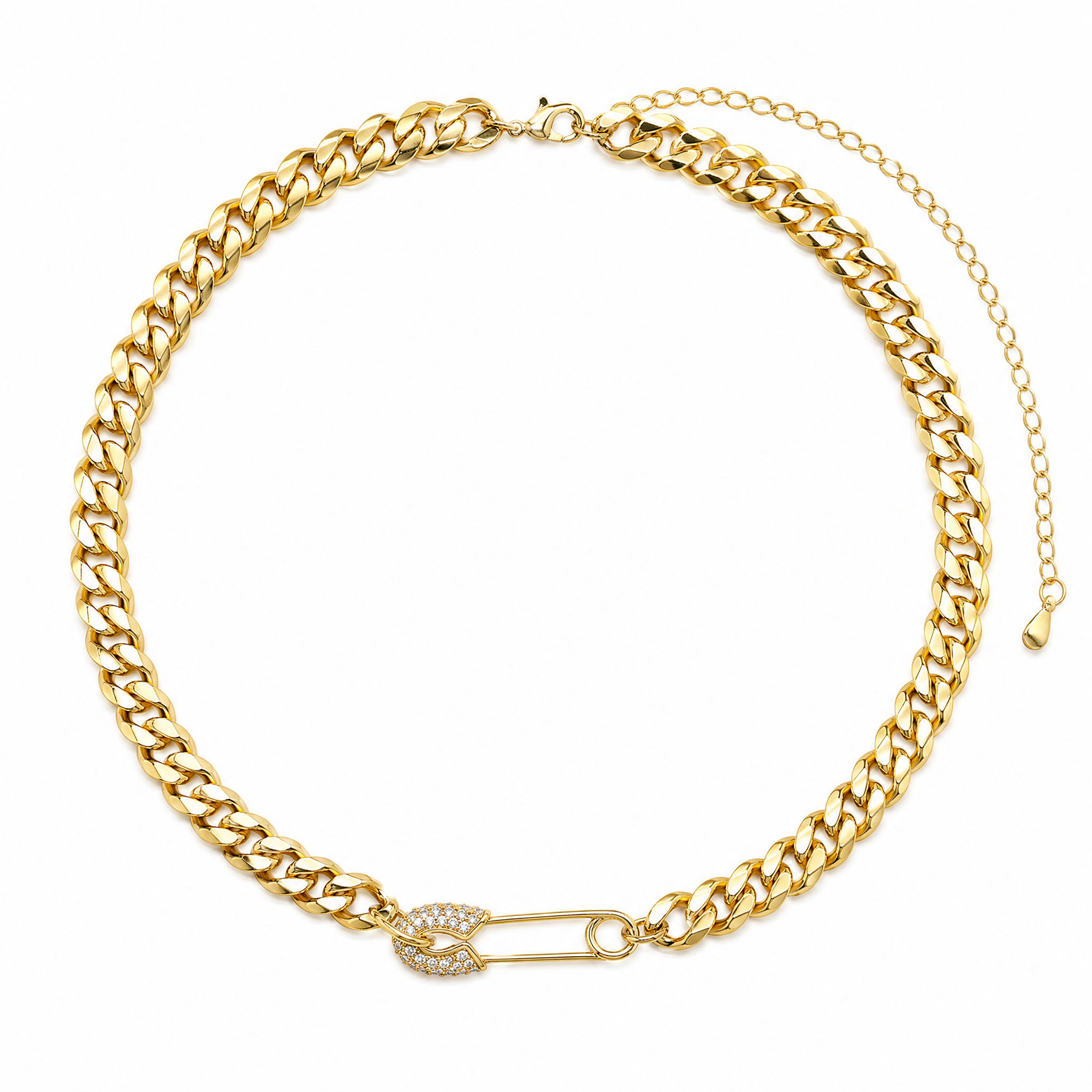 Paperclip Chain Necklace