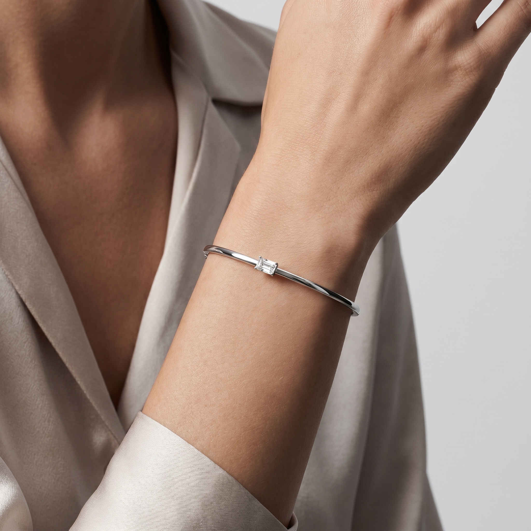 Rectangle Stone Bracelet