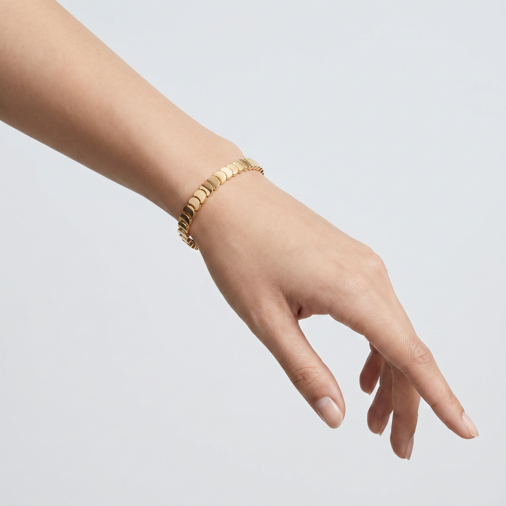 Luna Disc Bracelet