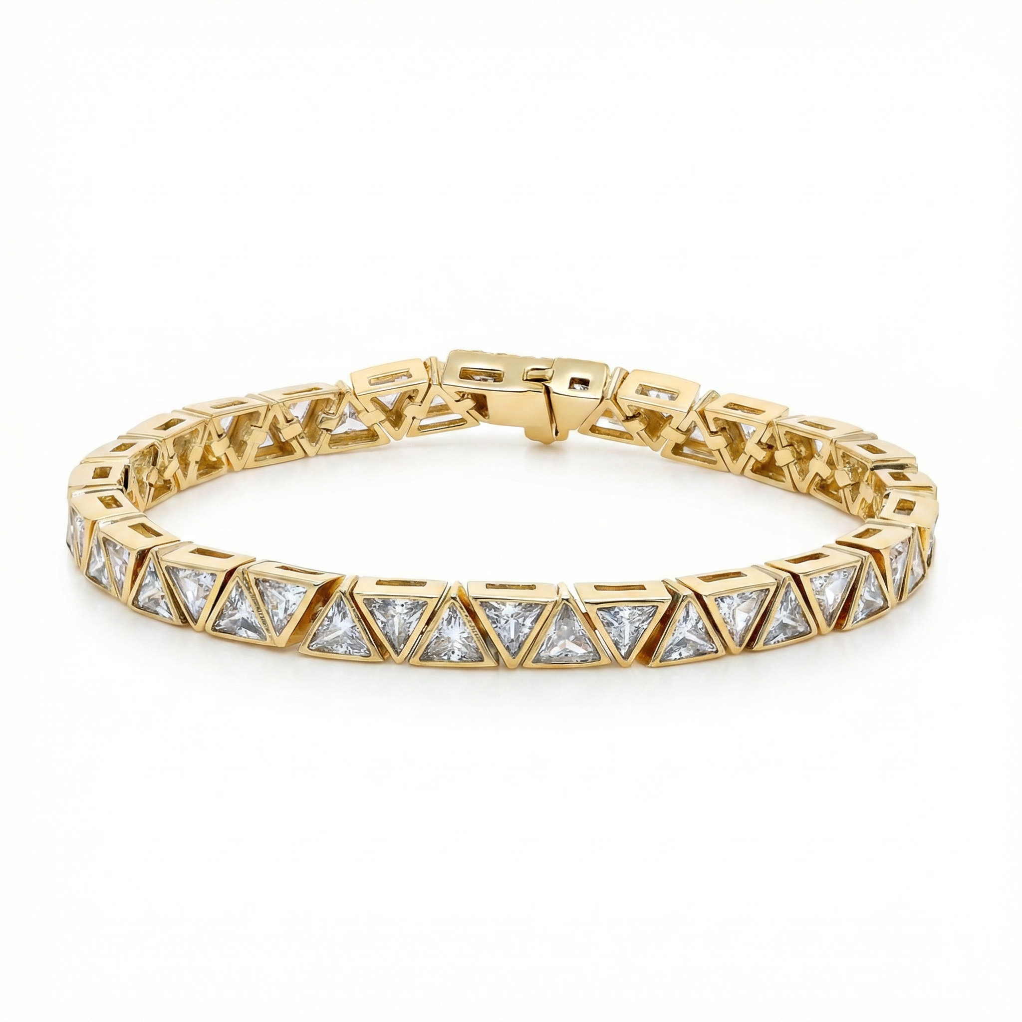 Triangle Tennis Bracelet