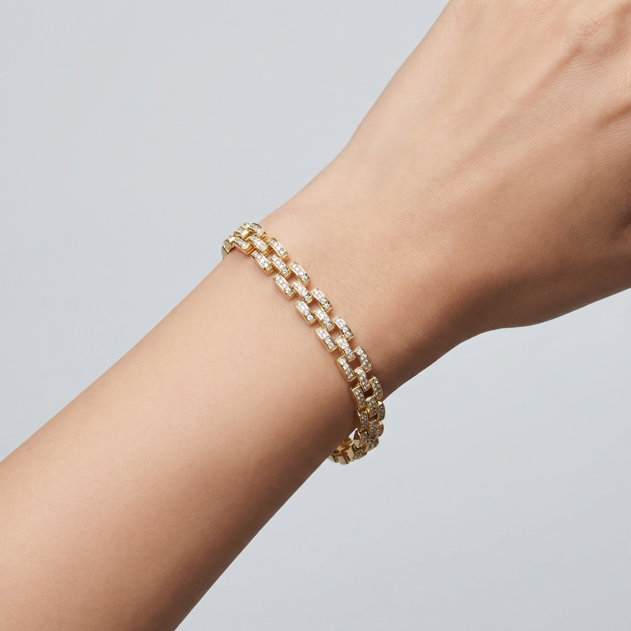 Pavé Link Bracelet