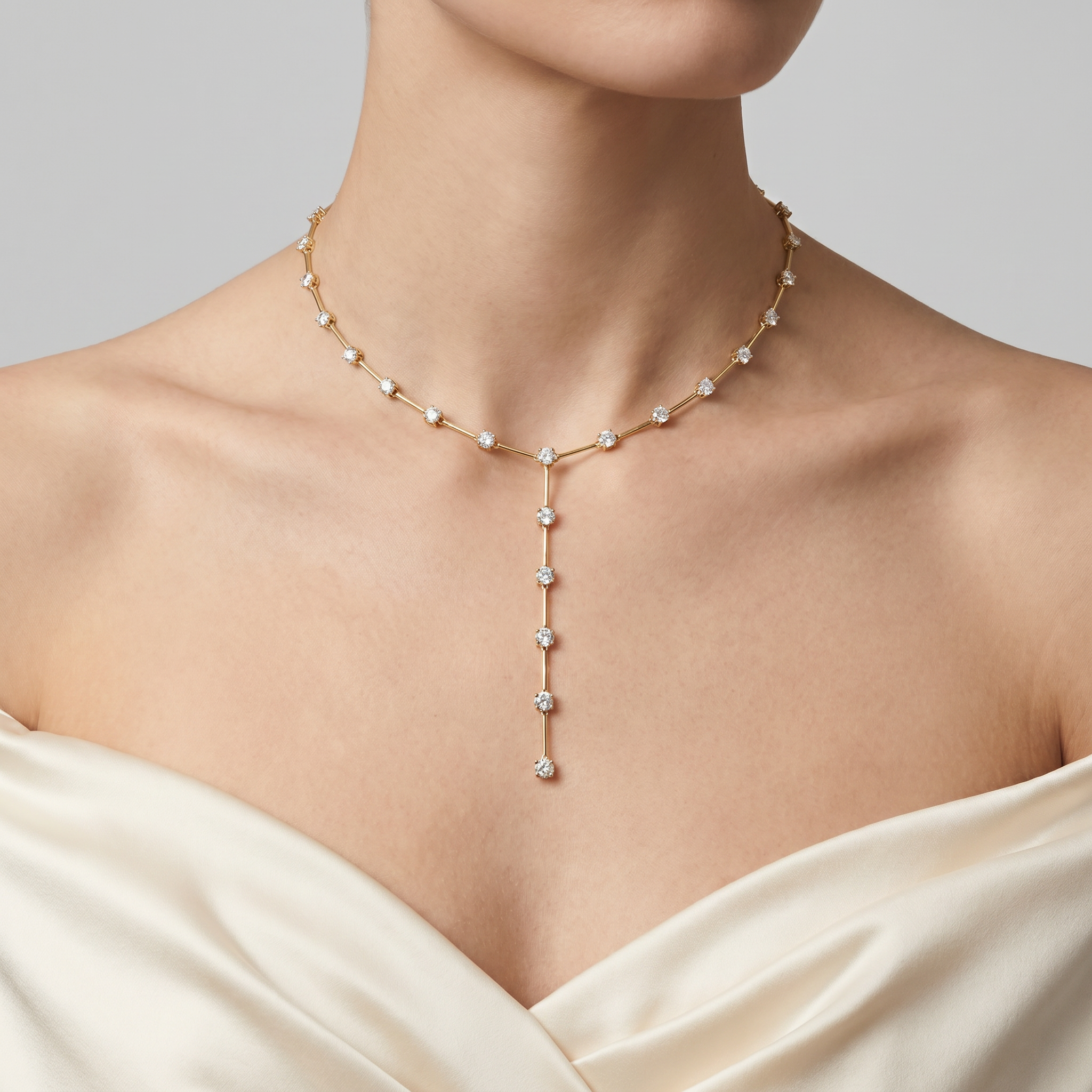 Sparking Drop Necklace