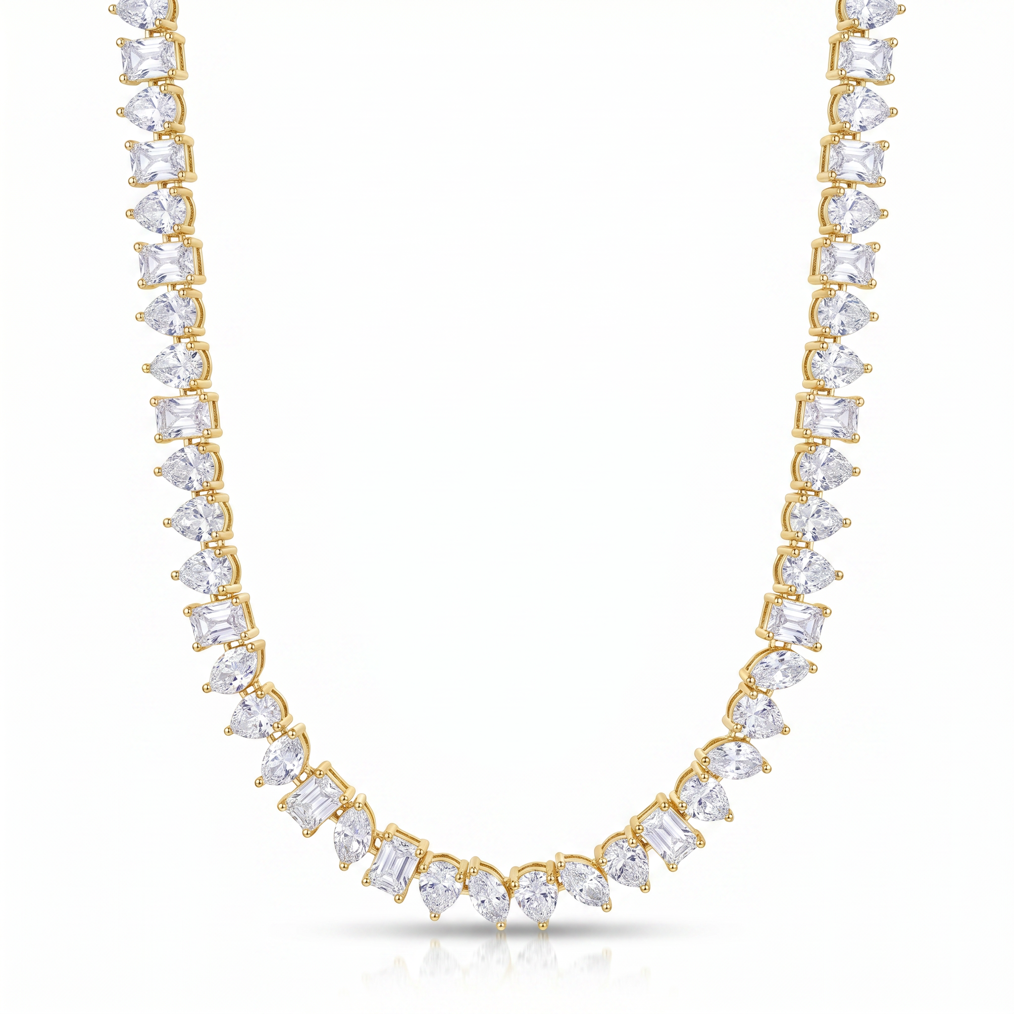Prism Tennis Necklace