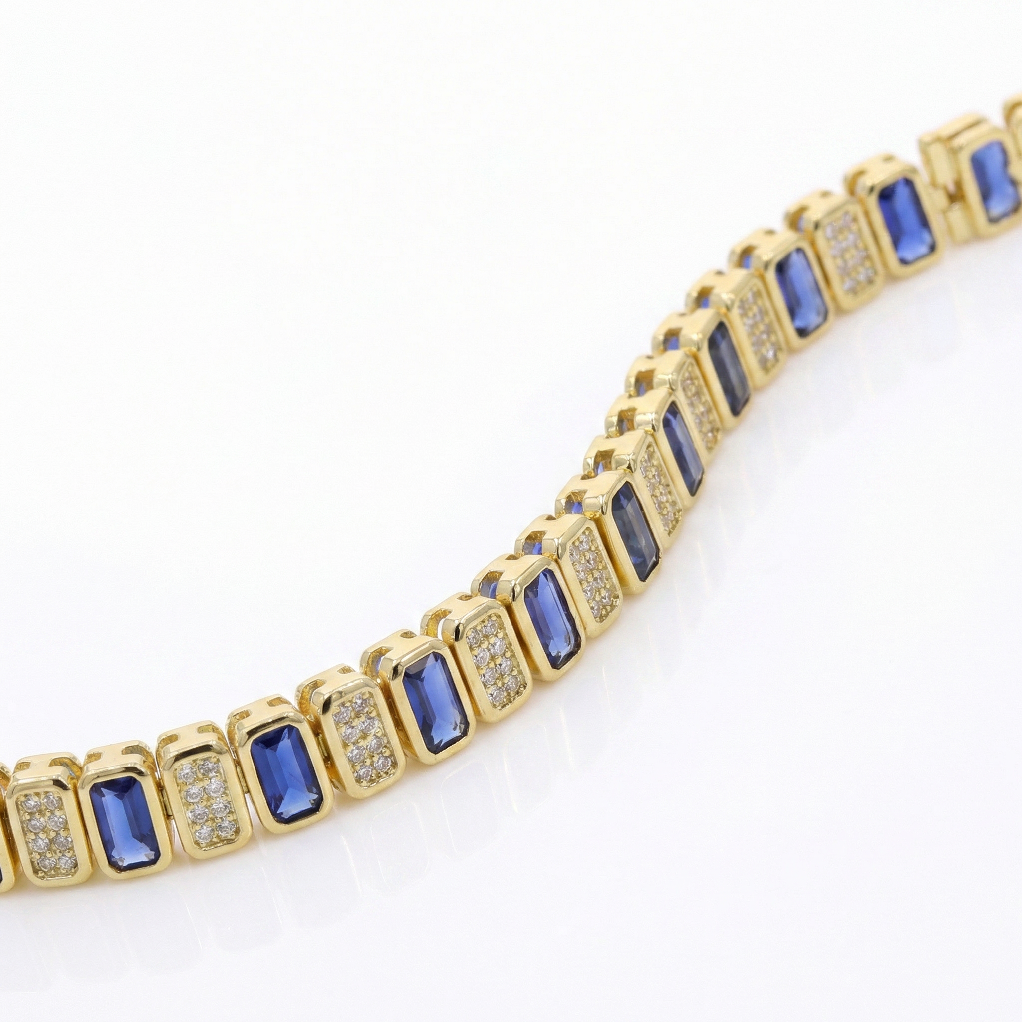 Sapphire Prism Bracelet