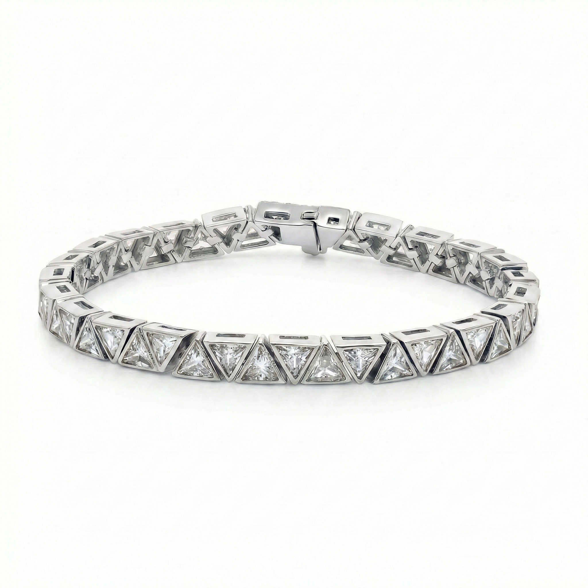 Triangle Tennis Bracelet