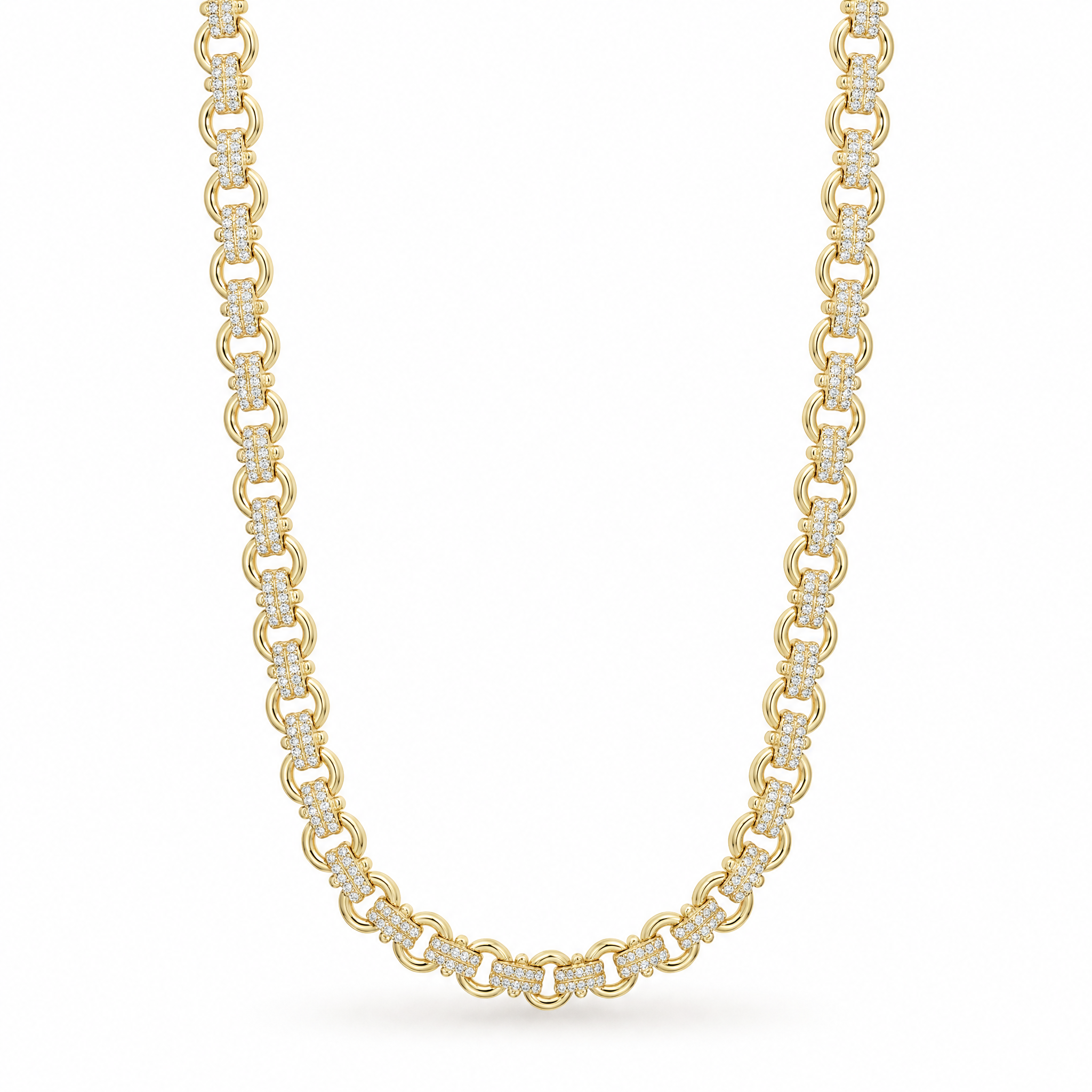 Pavé Link Necklace