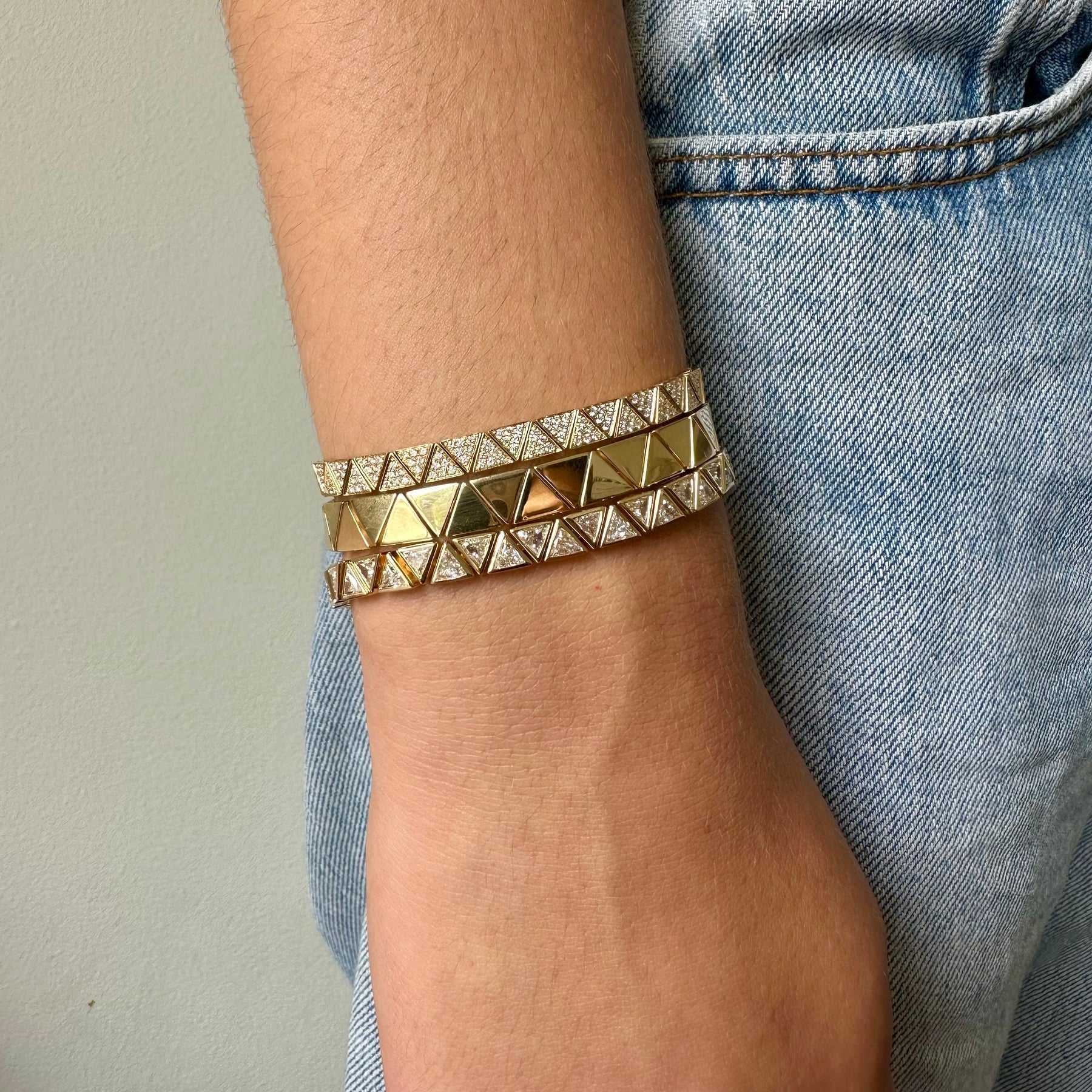 Triangle Tennis Bracelet