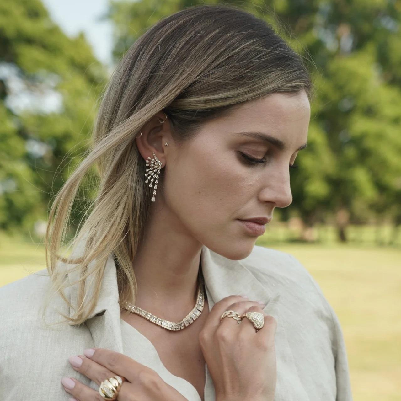 Cascade Drop Earrings