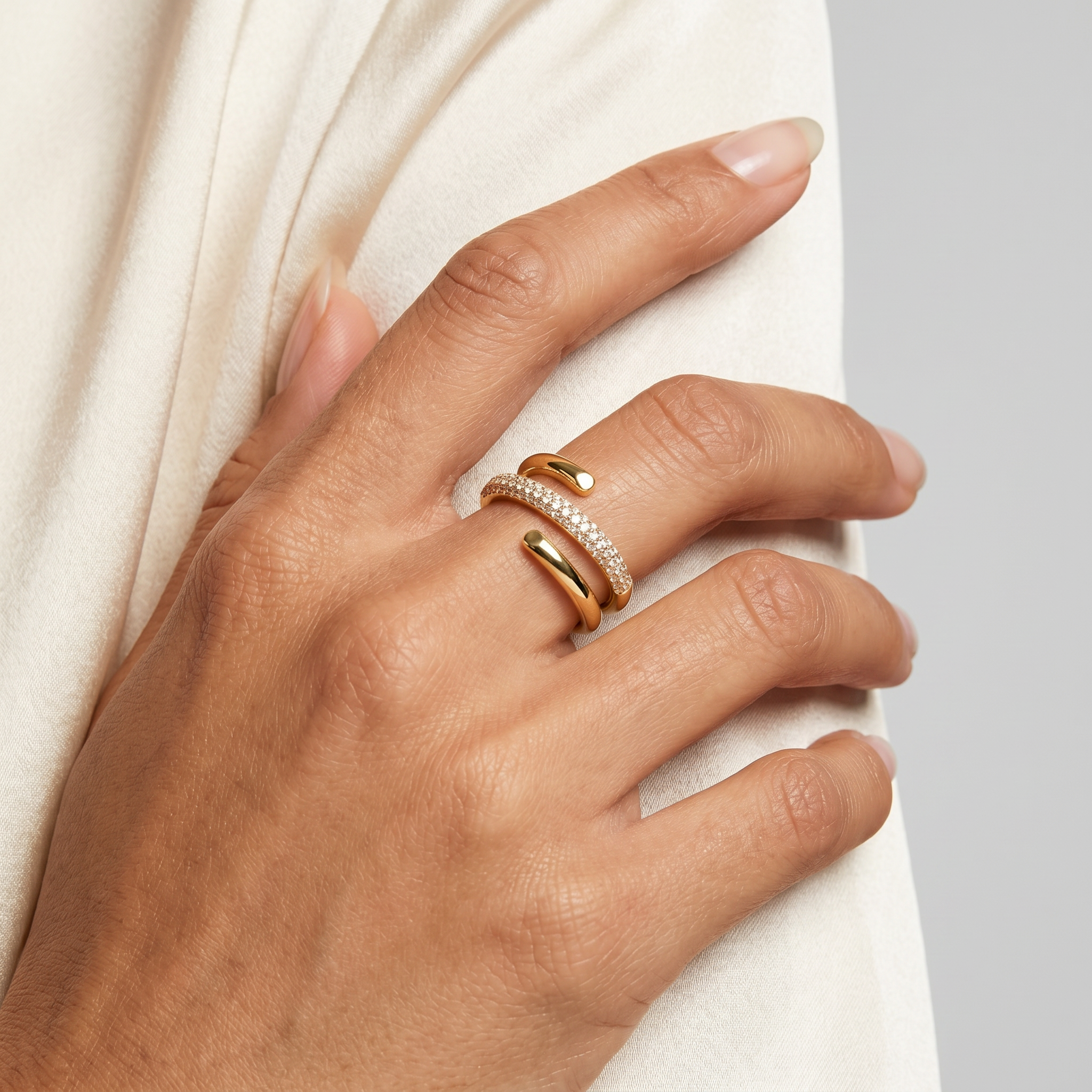 Pavé Wrap Ring
