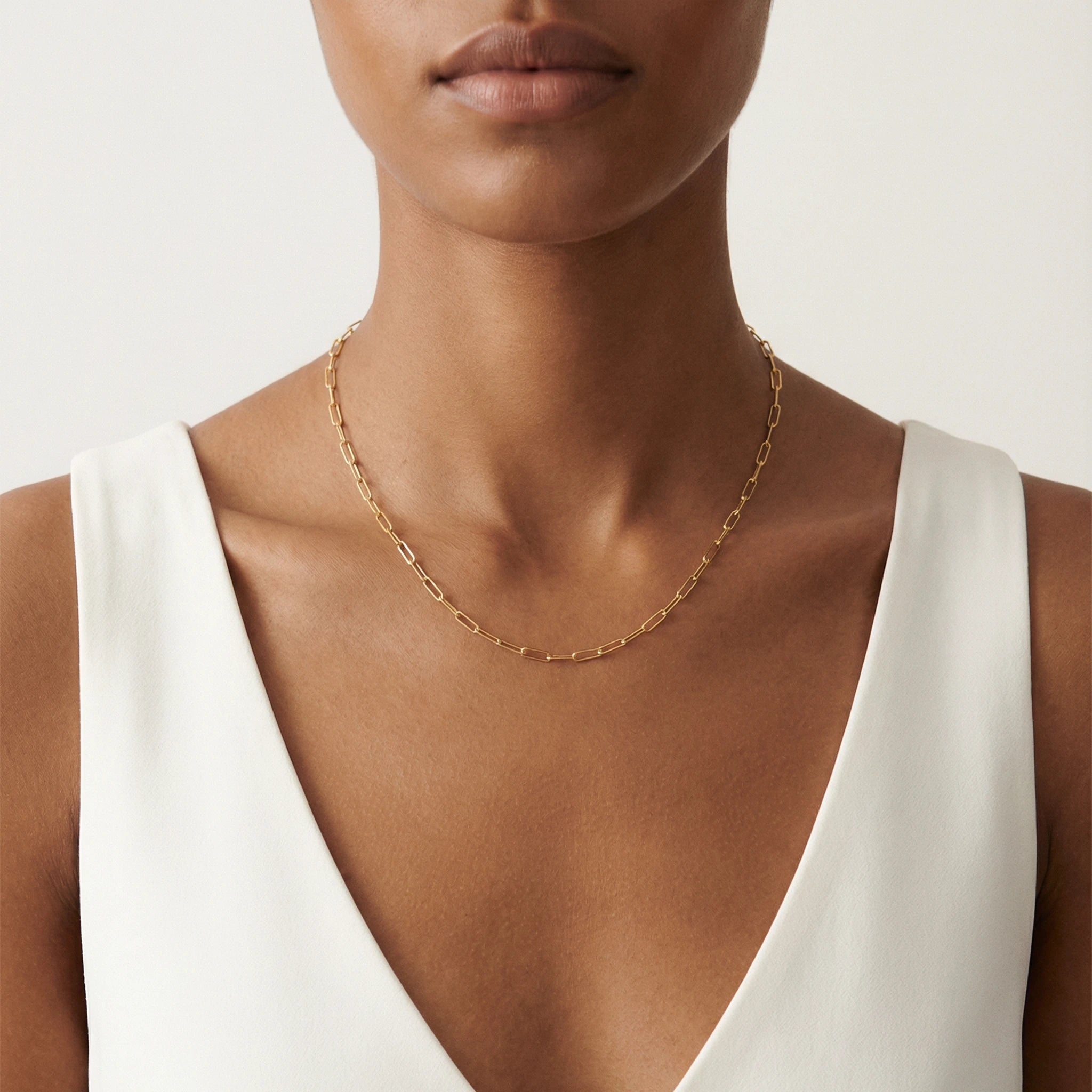 Paperclip Chain Necklace